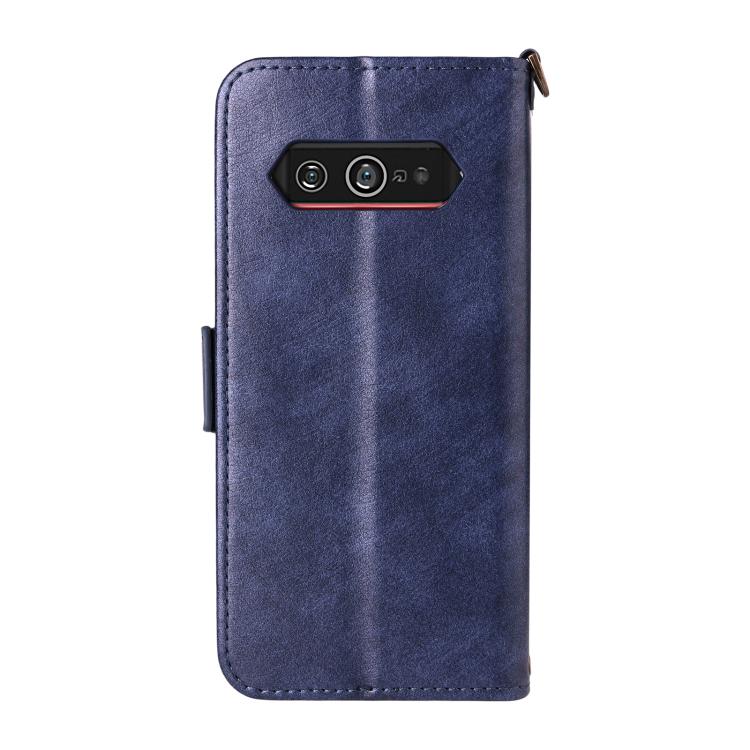 For Kyocera Torque 5G KYG01 Multi-card Slots Crossbody Cowhide Leather Phone Case