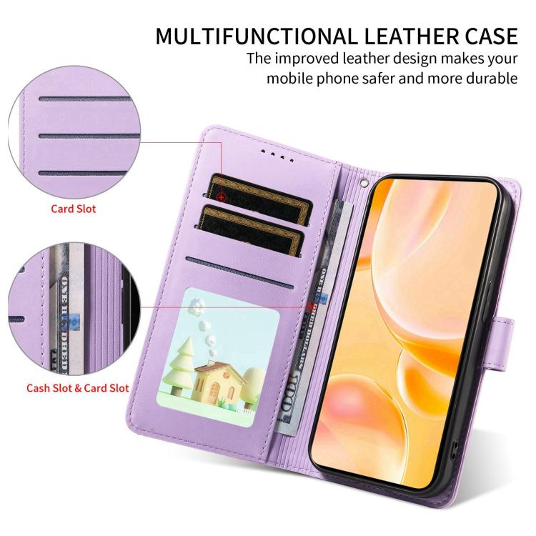 For Xiaomi 15 Pro Embossed Heart Dog RFID Blocking Wallet Leather Phone Case