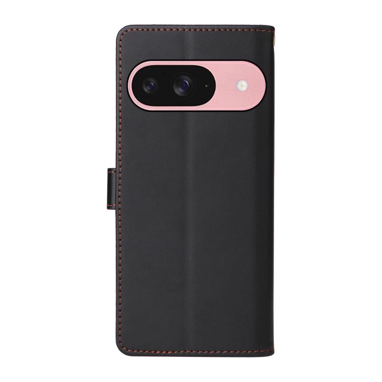 For Google Pixel 9 / 9 Pro / 10 / 10 Pro Six Card Slots Buckle Leather Phone Case with Lanyard
