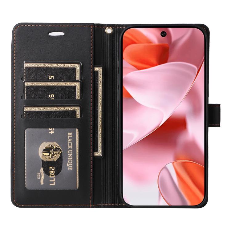 For Google Pixel 9 / 9 Pro / 10 / 10 Pro Six Card Slots Buckle Leather Phone Case with Lanyard