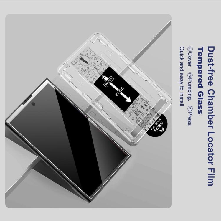 For iPhone 16 Plus imak Dust-free Chamber Locator H Series Tempered Glass Film