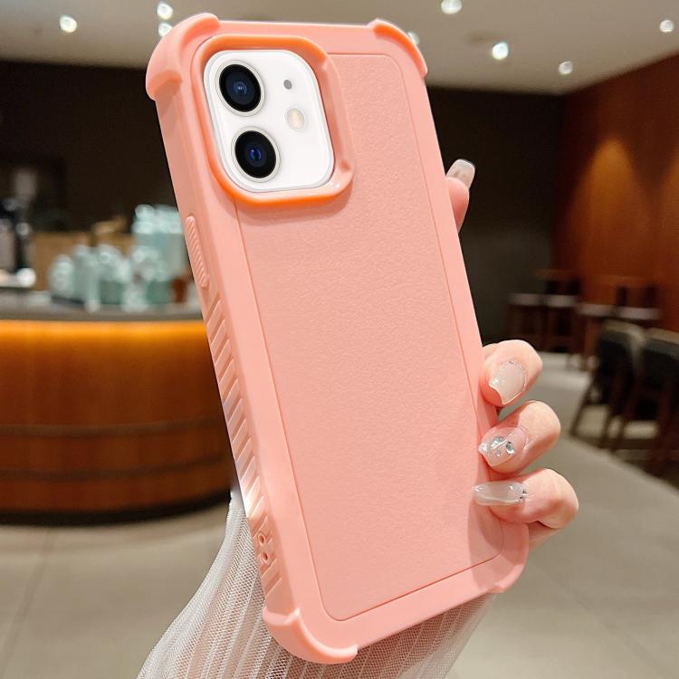 For iPhone 11 Solid Color TPU Hybrid PC Shockproof Phone Case