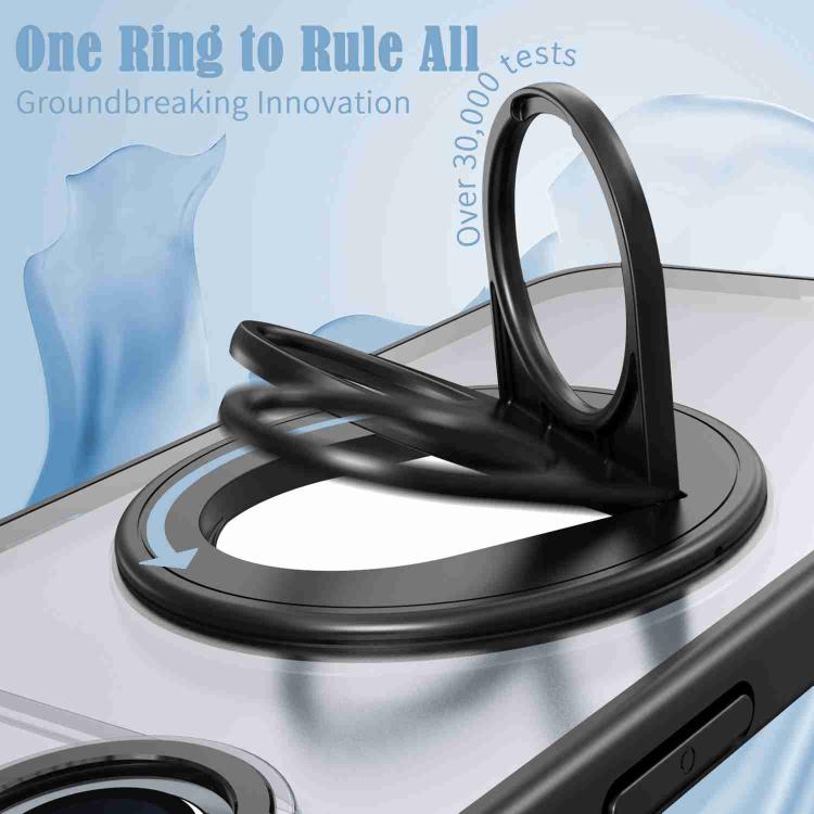 For iPhone Air Rotating Ring Magnetic Holder Phone Case