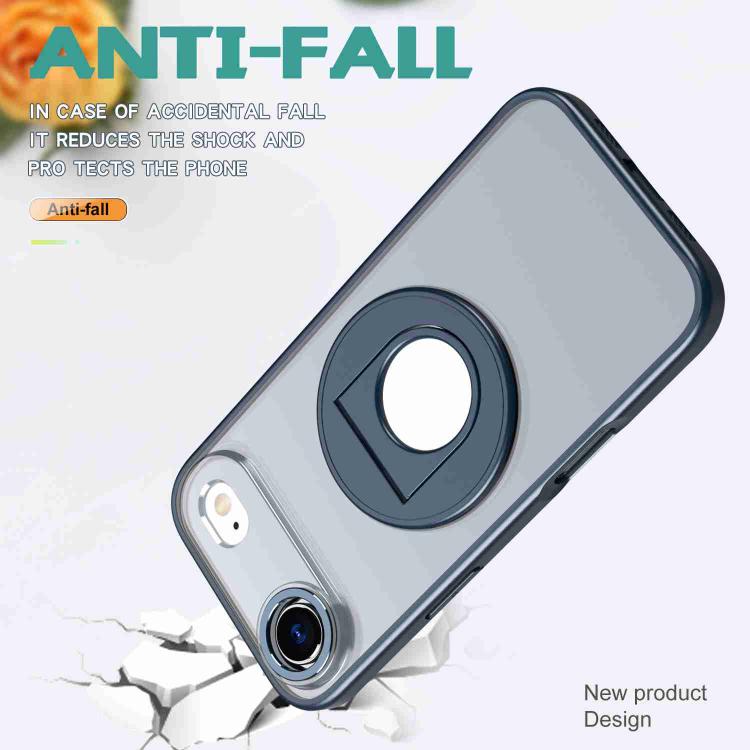 For iPhone Air Rotating Ring Magnetic Holder Phone Case