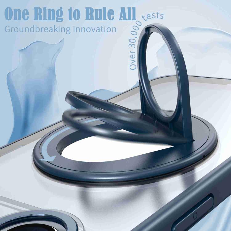 For iPhone Air Rotating Ring Magnetic Holder Phone Case