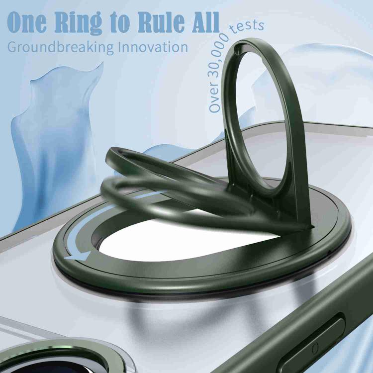 For iPhone Air Rotating Ring Magnetic Holder Phone Case