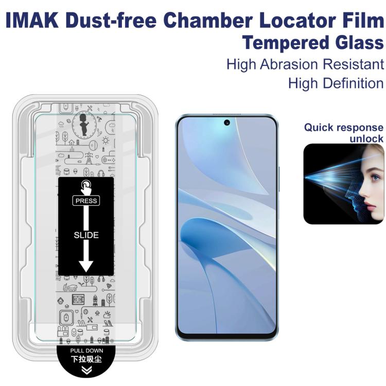 For Huawei nova 13i imak Dust-free Chamber Locator H Series Tempered Glass Film