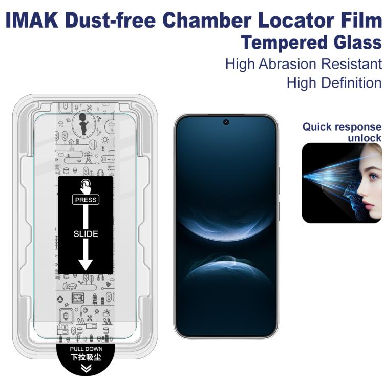 For Huawei nova 14 imak Dust-free Chamber Locator H Series Tempered Glass Film