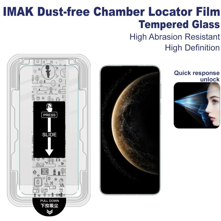 For Huawei Mate 70 imak Dust-free Chamber Locator H Series Tempered Glass Film
