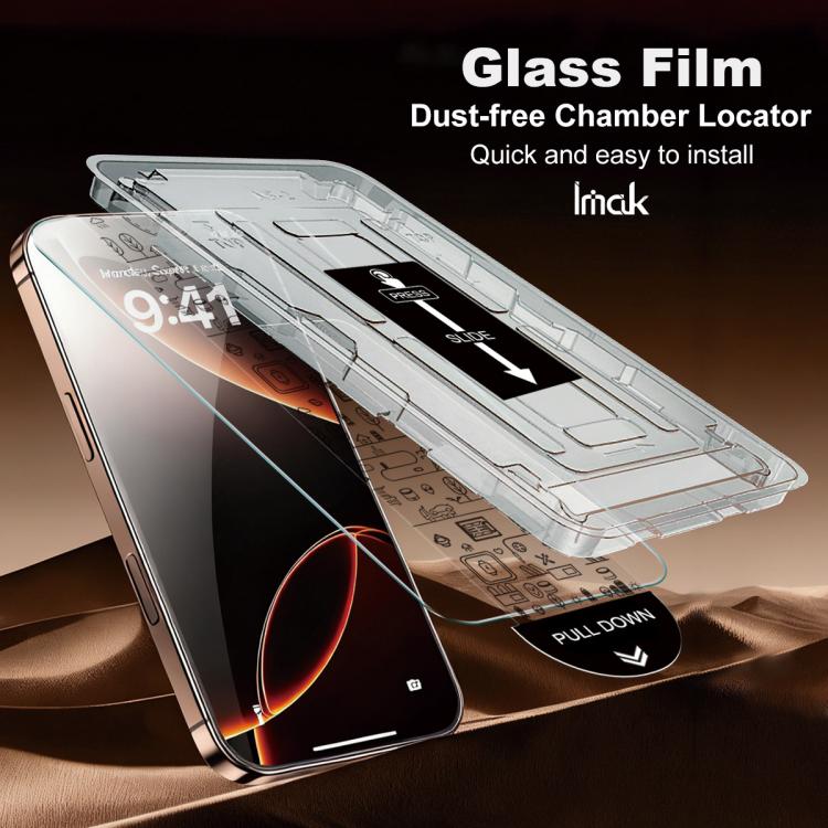 For Huawei Mate 80 Pro Max imak Dust-free Chamber Locator H Series Tempered Glass Film