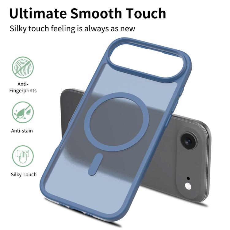 For iPhone Air Skin Feel TPU Hybrid PC MagSafe Phone Case