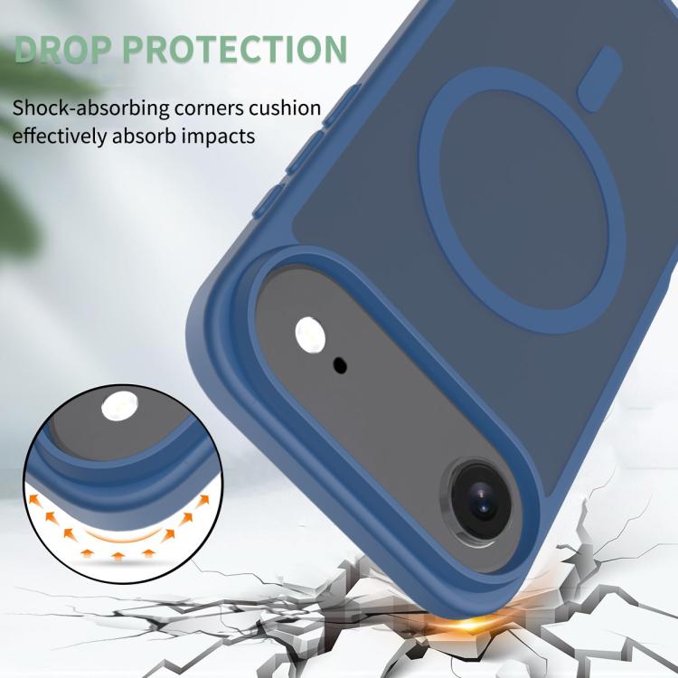 For iPhone Air Skin Feel TPU Hybrid PC MagSafe Phone Case
