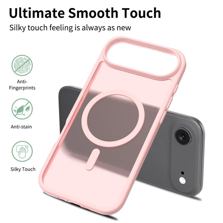 For iPhone Air Skin Feel TPU Hybrid PC MagSafe Phone Case