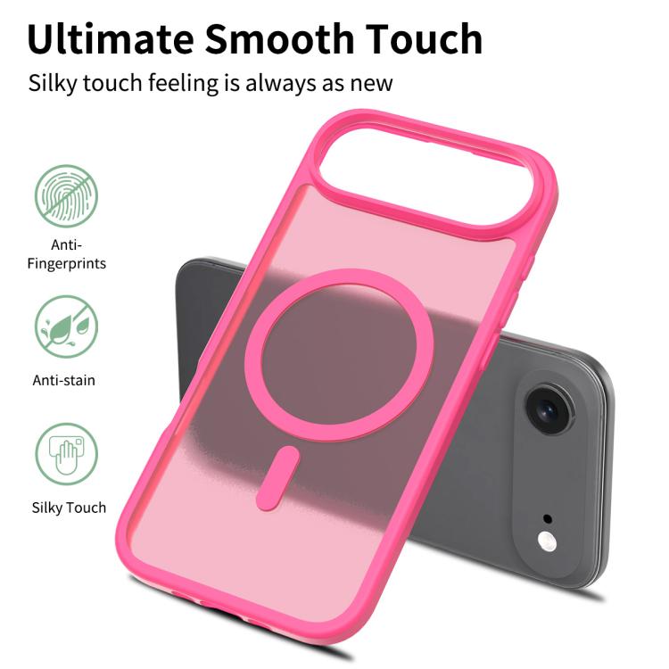 For iPhone Air Skin Feel TPU Hybrid PC MagSafe Phone Case