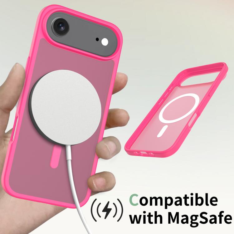 For iPhone Air Skin Feel TPU Hybrid PC MagSafe Phone Case