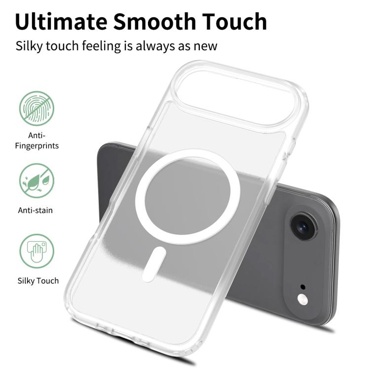 For iPhone Air Skin Feel TPU Hybrid PC MagSafe Phone Case
