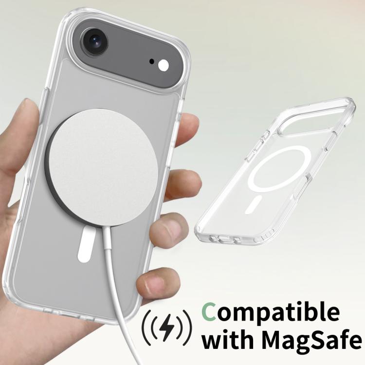For iPhone Air Skin Feel TPU Hybrid PC MagSafe Phone Case