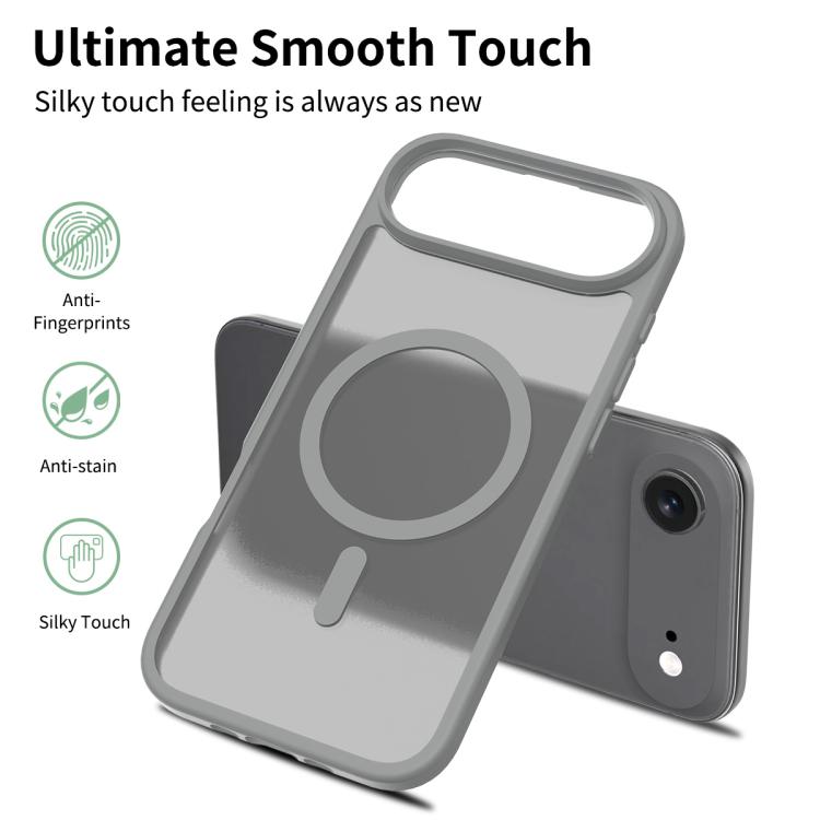 For iPhone Air Skin Feel TPU Hybrid PC MagSafe Phone Case