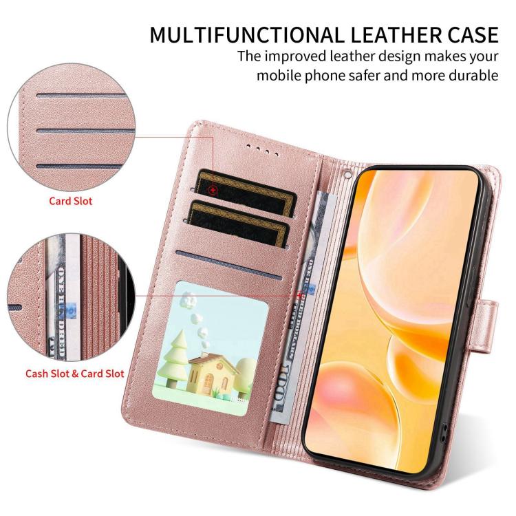 For Samsung Galaxy S23 5G Embossed Heart Dog RFID Blocking Wallet Leather Phone Case