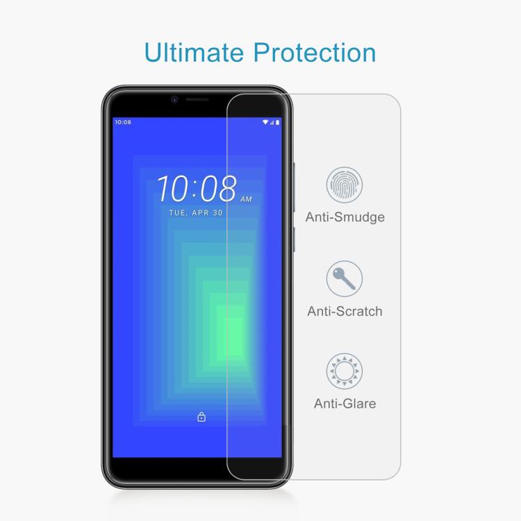 For HTC Wildfire E6 10pcs 0.26mm 9H 2.5D Tempered Glass Film