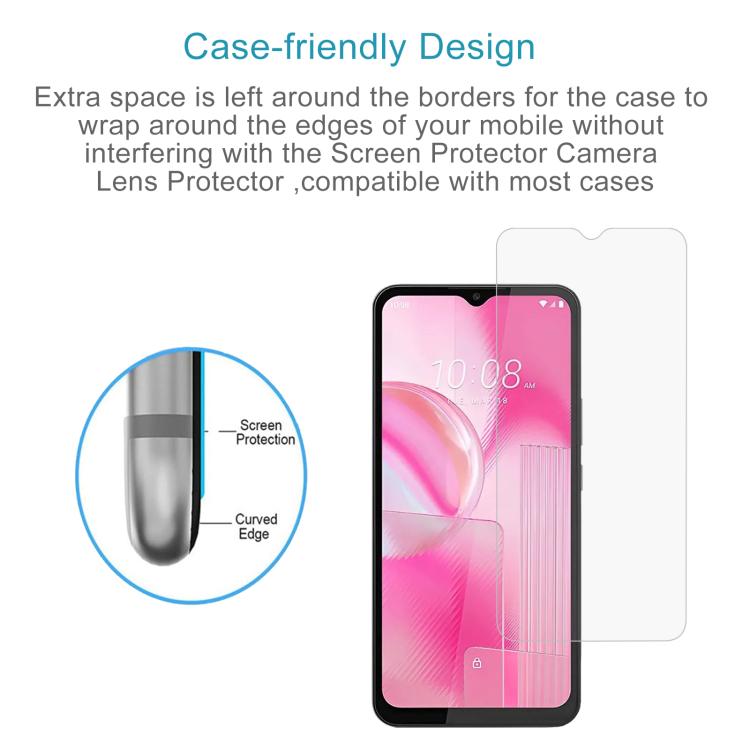 For HTC Wildfire E6 Star 10pcs 0.26mm 9H 2.5D Tempered Glass Film