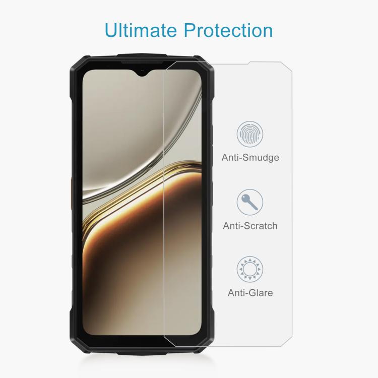 For Doogee Fire 7 10pcs 0.3mm High Aluminum Tempered Glass Film