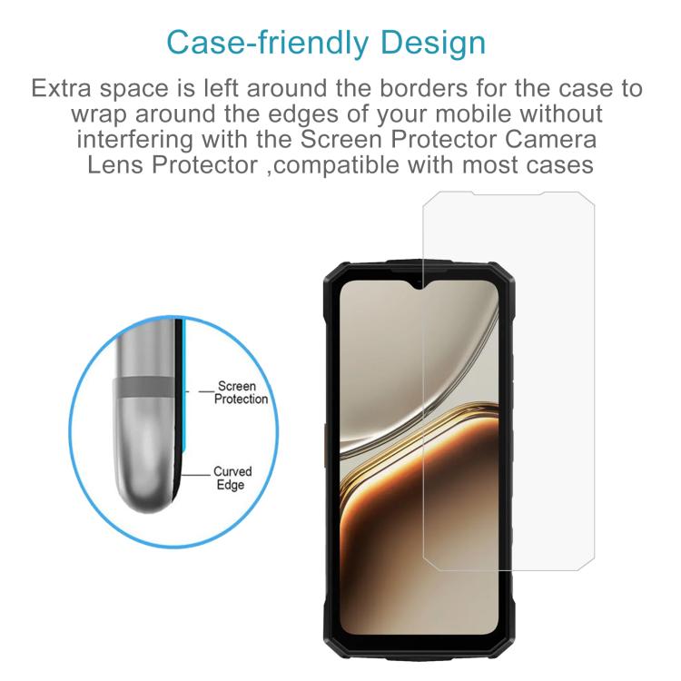 For Doogee Fire 5 10pcs 0.3mm High Aluminum Tempered Glass Film