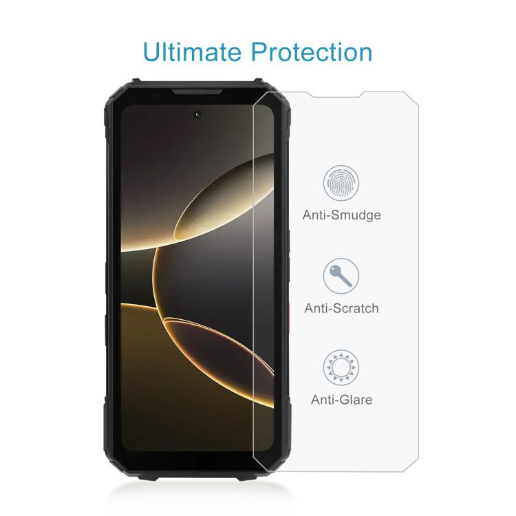 For Doogee V Max LR 10pcs 0.3mm High Aluminum Tempered Glass Film