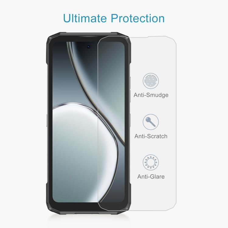 For Doogee Blade20 Max 50pcs 0.3mm High Aluminum Tempered Glass Film