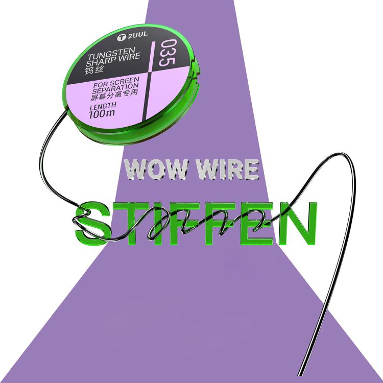 2UUL WS-035 0.035mm 100m Tungsten Sharp Diamond Wire