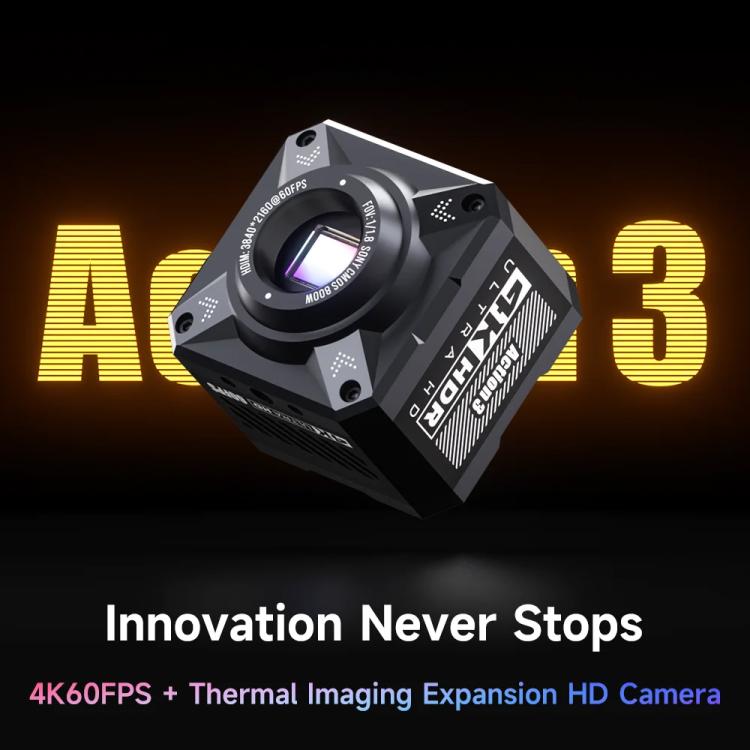 Mechanic Action3 HDMI / USB Thermal Imaging 4K HD Microscope Camera, Plug:US Plug