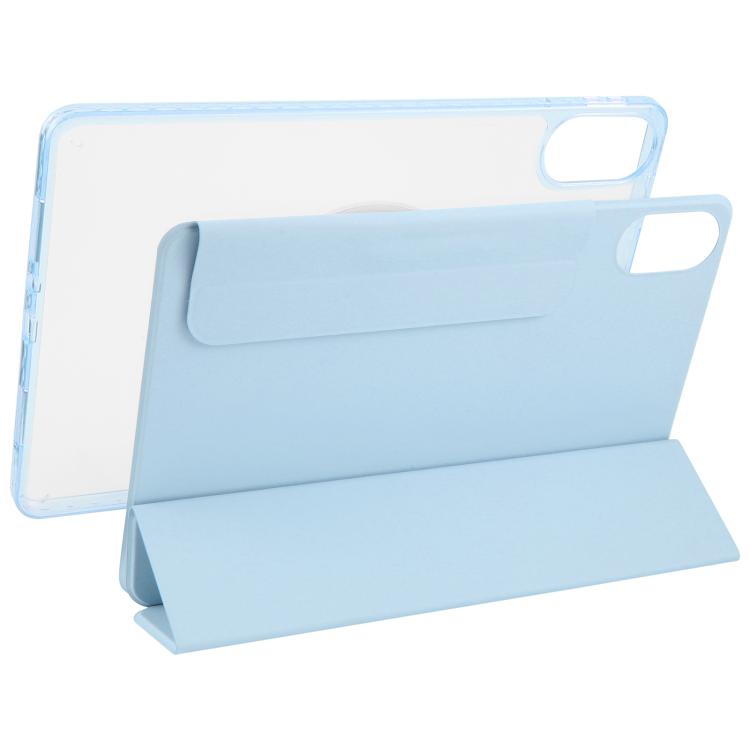 For Xiaomi Redmi Pad 2 Trifold Magnetic Split Acrylic Leather Tablet Case