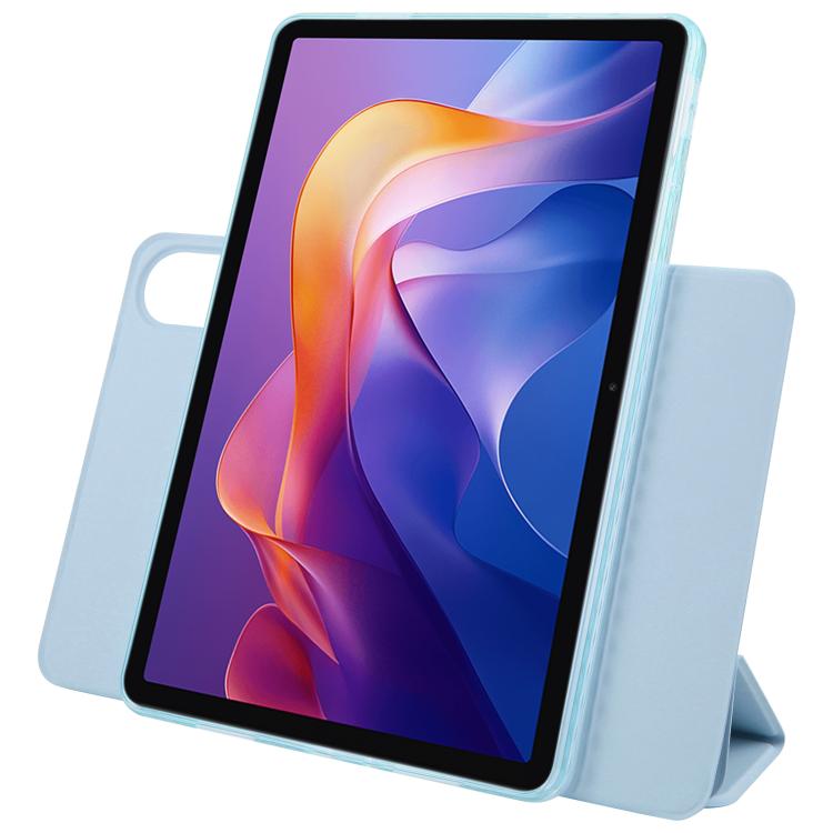 For Xiaomi Redmi Pad 2 Trifold Magnetic Split Acrylic Leather Tablet Case