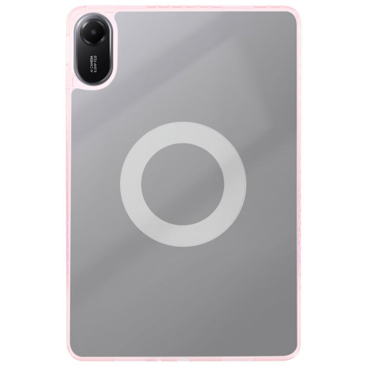 For Xiaomi Redmi Pad 2 Trifold Magnetic Split Acrylic Leather Tablet Case