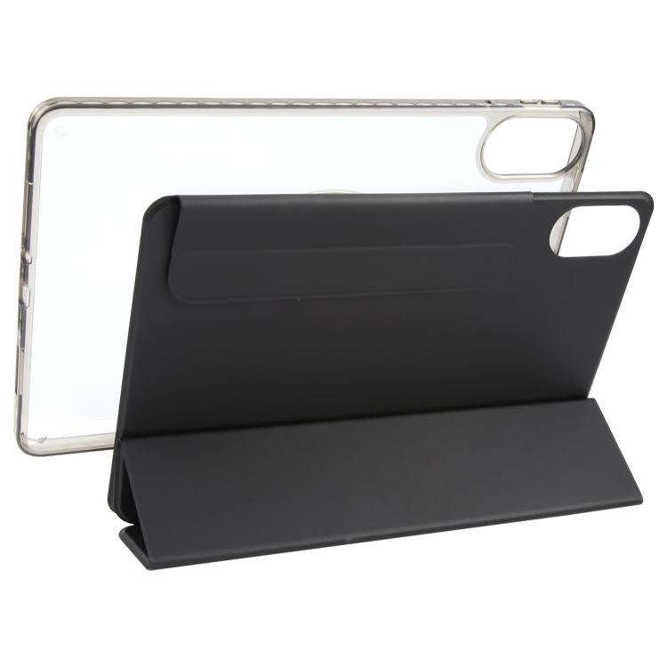 For Xiaomi Redmi Pad 2 Trifold Magnetic Split Acrylic Leather Tablet Case