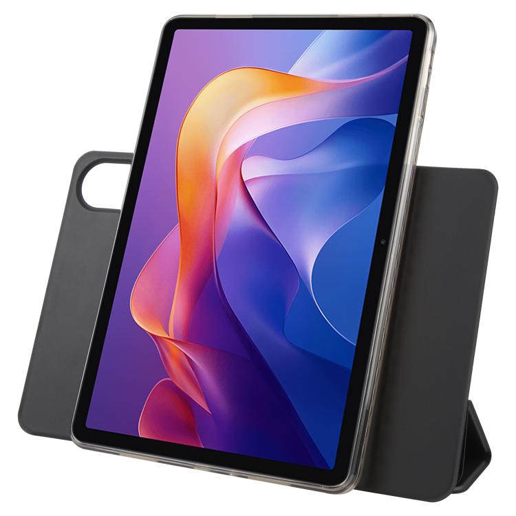 For Xiaomi Redmi Pad 2 Trifold Magnetic Split Acrylic Leather Tablet Case