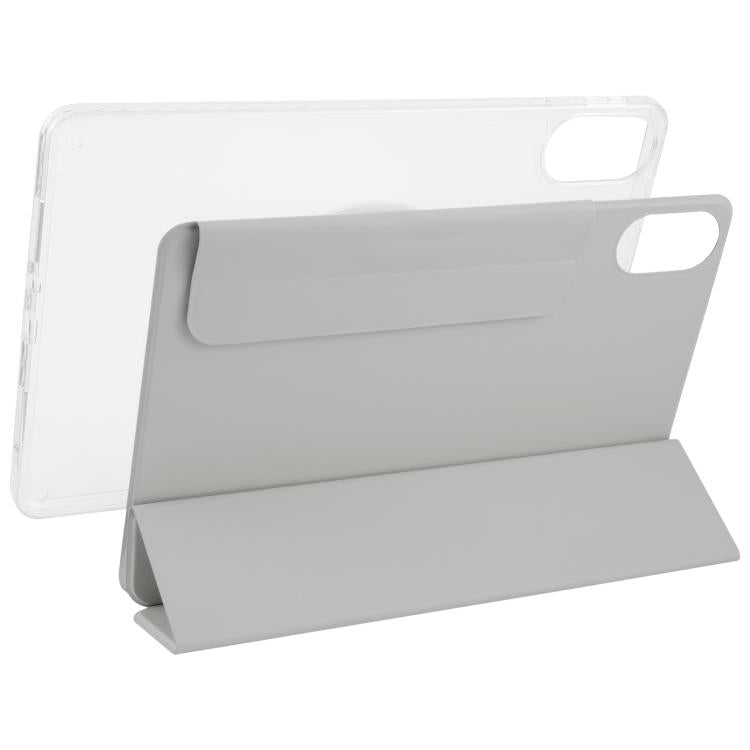 For Xiaomi Redmi Pad 2 Trifold Magnetic Split Acrylic Leather Tablet Case