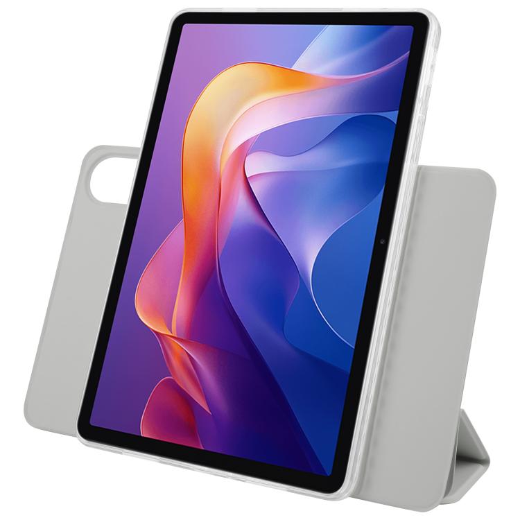 For Xiaomi Redmi Pad 2 Trifold Magnetic Split Acrylic Leather Tablet Case