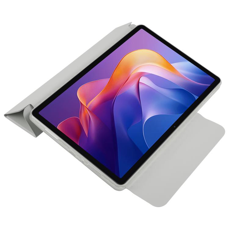 For Xiaomi Redmi Pad 2 Trifold Magnetic Split Acrylic Leather Tablet Case
