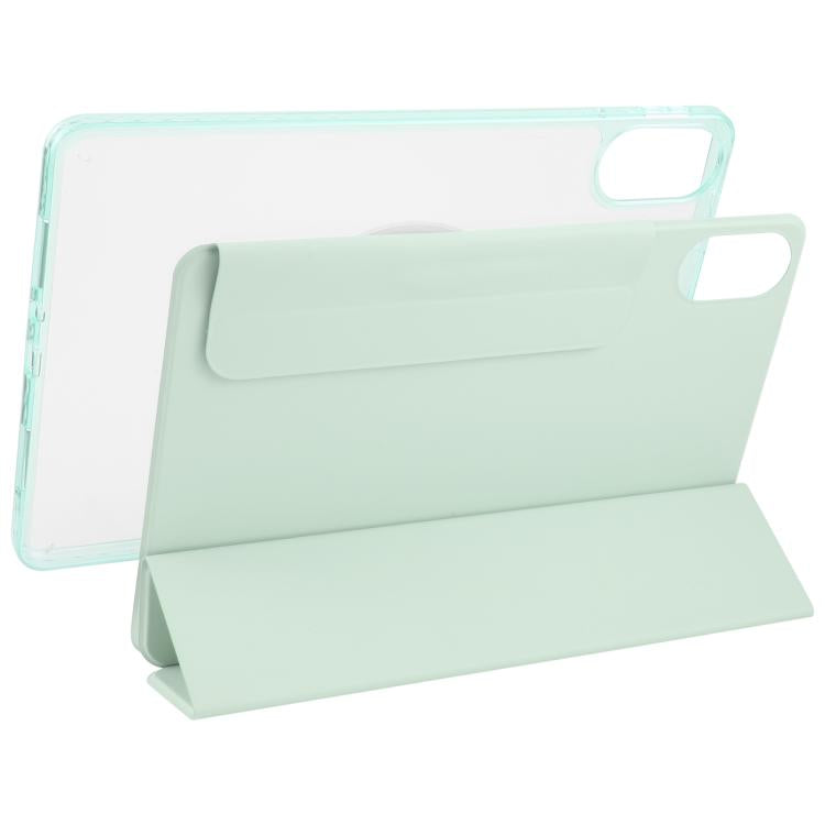 For Xiaomi Redmi Pad 2 Trifold Magnetic Split Acrylic Leather Tablet Case