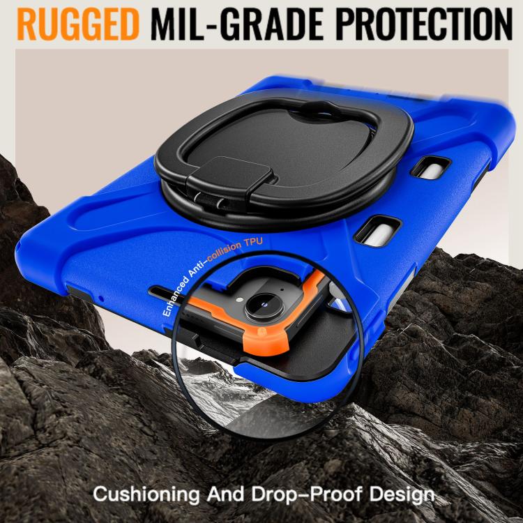For Xiaomi Redmi K Pad 8.8 2025 Silicone Hybrid PC Tablet Case with Holder & Shoulder Strap