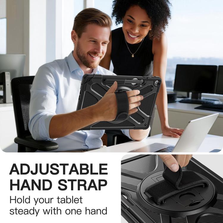 For MicroSoft Surface Pro 12 2025 Rotatable Kickstand Grip Shockproof Tablet Case