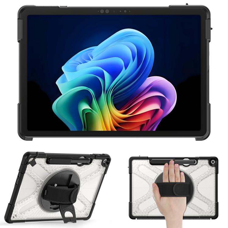 For MicroSoft Surface Pro 12 2025 Rotatable Kickstand Grip Shockproof Tablet Case