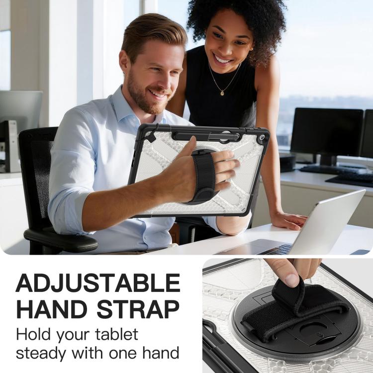 For MicroSoft Surface Pro 12 2025 Rotatable Kickstand Grip Shockproof Tablet Case
