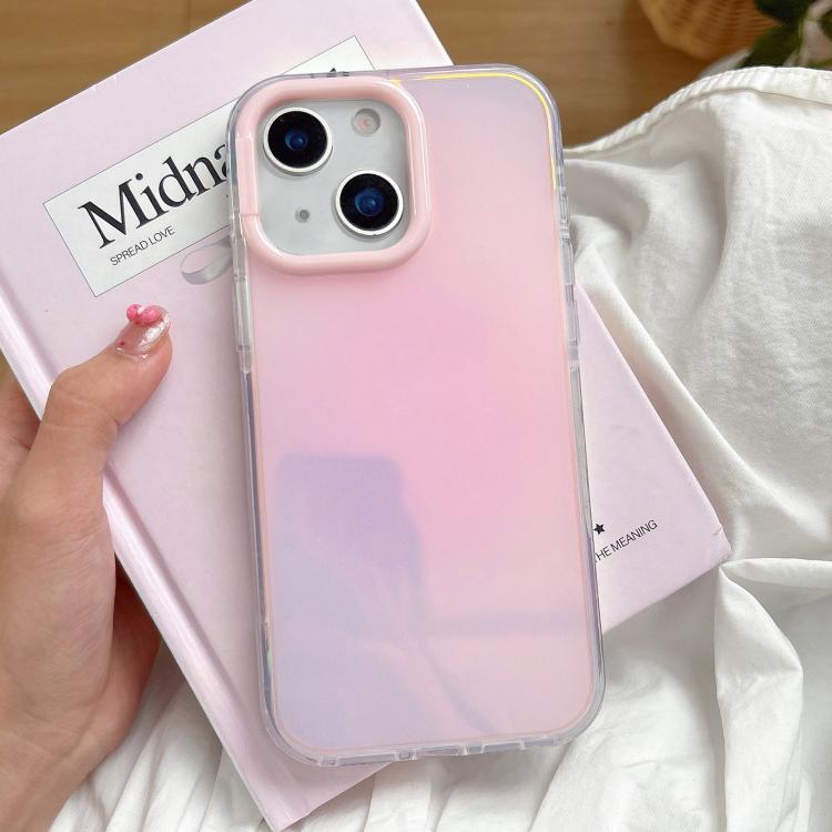 For iPhone 14 Large Camera Frame Vibrant Jelly Color TPU + IMD Phone Case