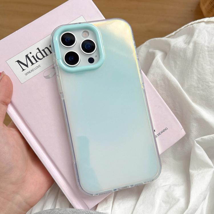 For iPhone 15 Pro Max Large Camera Frame Vibrant Jelly Color TPU + IMD Phone Case