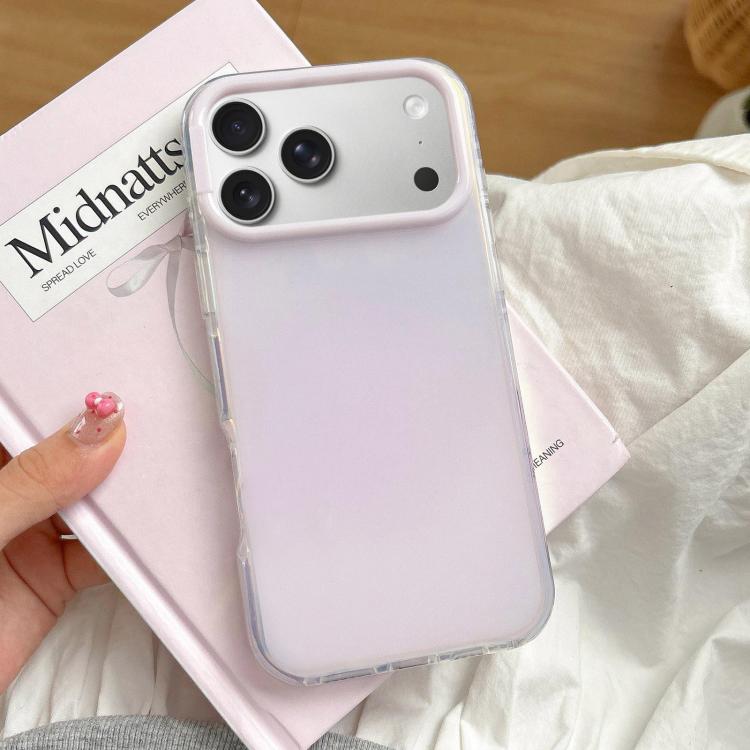For iPhone 17 Pro Max Large Camera Frame Vibrant Jelly Color TPU + IMD Phone Case
