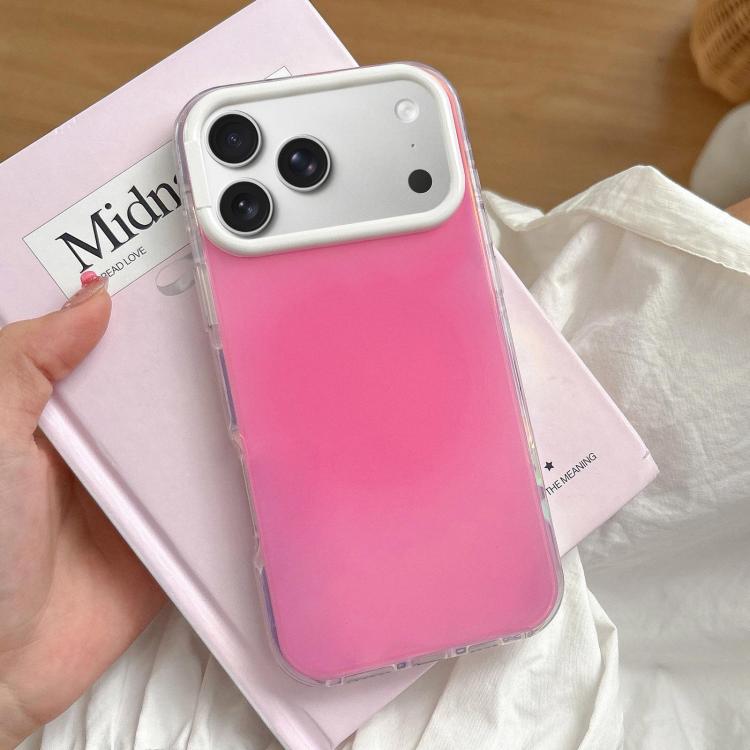 For iPhone 17 Pro Large Camera Frame Vibrant Jelly Color TPU + IMD Phone Case