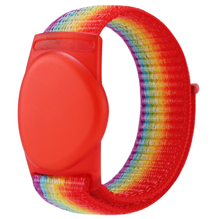 For Huawei Tag xDfind Nylon Hook and Loop Fastener Watch Band Style Anti-lost Tracker Protective Cover