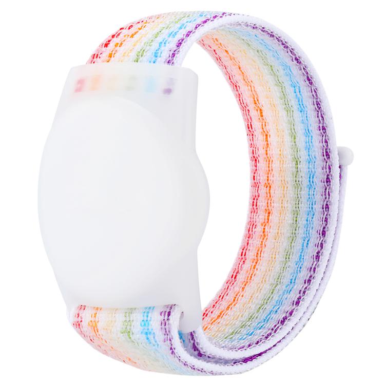 For Huawei Tag xDfind Nylon Hook and Loop Fastener Watch Band Style Anti-lost Tracker Protective Cover